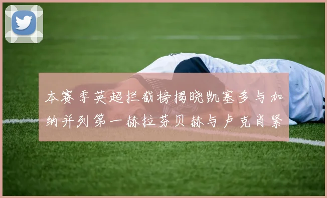 本赛季英超拦截榜揭晓凯塞多与加纳并列第一赫拉芬贝赫与卢克肖紧随其后